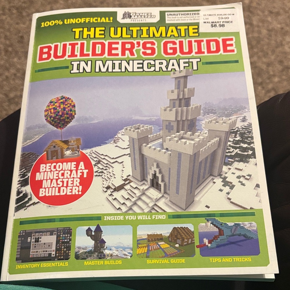 The Ultimate Builder's Guide in Minecraft - Green Cover
